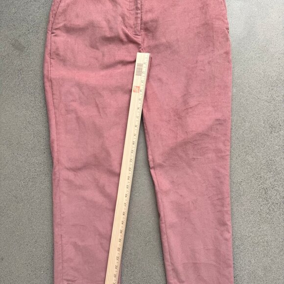 WILDFANG Essential Trouser Rose Brown Size 10 - Picture 5 of 9